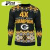 Best Green Bay Packers Christmas Nfl Super Bowl Commemorative Crew Neck Limited Ugly Sweater - Narides