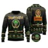 Black Jagermeister Christmas Ugly Sweater