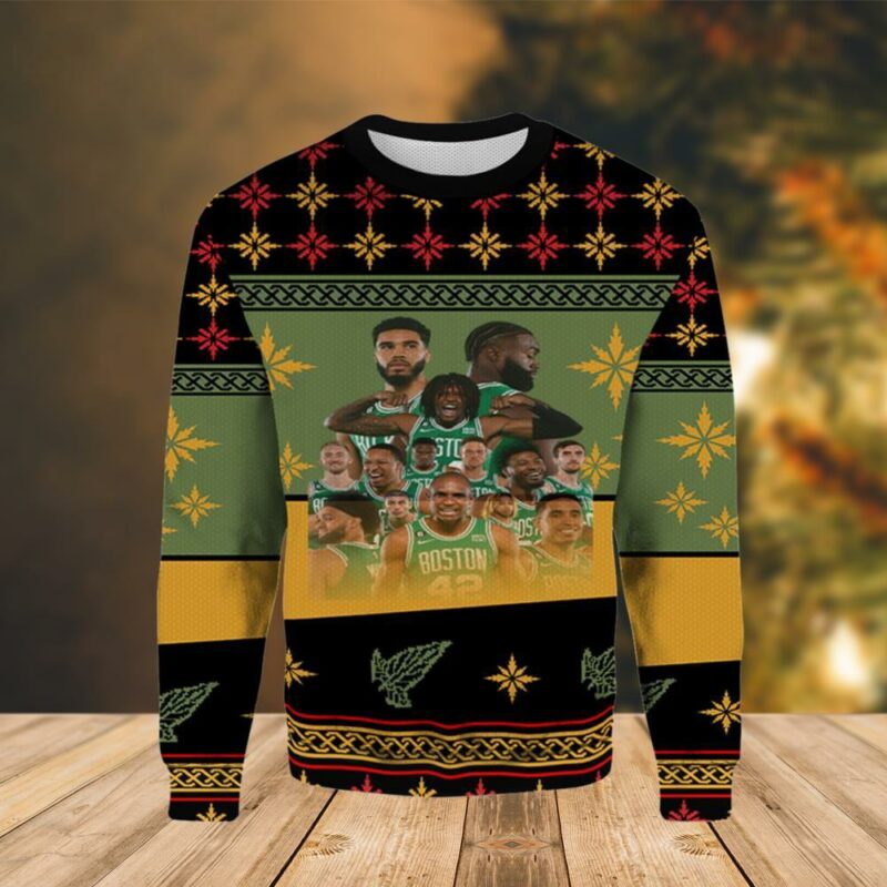 Boston Celtics Green Team Limited Ugly Sweater - Narides