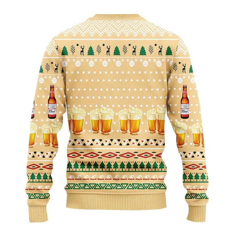 Budweiser Novelty Christmas Ugly Sweater