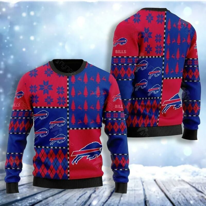 Buffalo Billss Best Christmas For Bills Fans Christmas Ugly Sweater - Narides