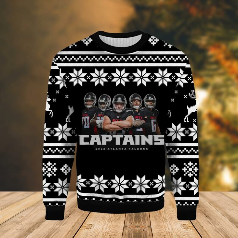 Captains Atlanta Falcons Christmas Limited Ugly Sweater - Narides