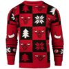 Chicago Bulls Logo Fan Unisex Christmas Sweatshirt Ugly Sweater - Narides