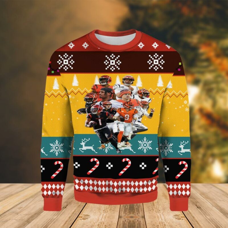 Cincinnati Bengals Christmas Vintage Limited Ugly Sweater - Narides