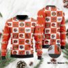 Cincinnati Bengals Logo Checkered Flannel Christmas Ugly Sweater - Narides