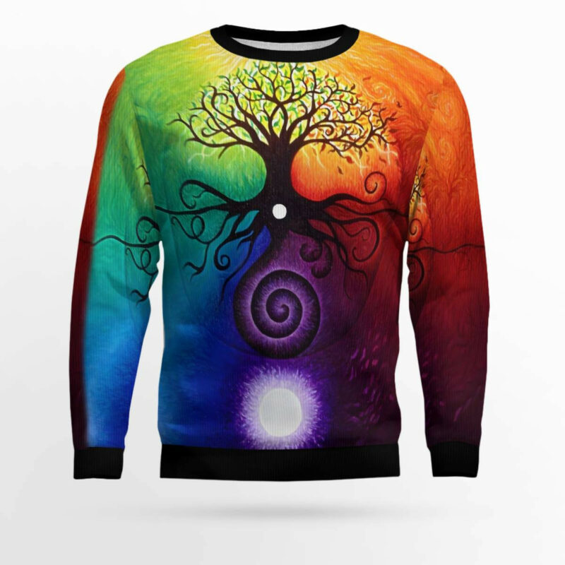 Tree Of Life Ugly Christmas Sweater