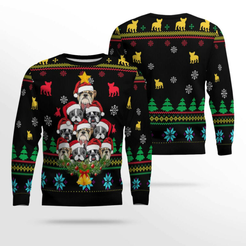 French Bulldog Ugly Christmas Sweater