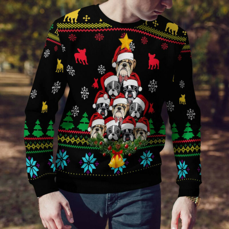 French Bulldog Ugly Christmas Sweater