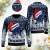 Dallas Cowboys Symbol Wearing Santa Christmas Awesome Ugly Sweater - Narides