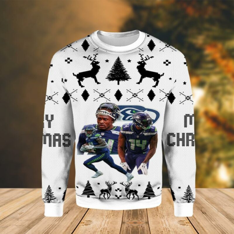 Dekaylin Zecharius Seattle Seahawks Awesome Ugly Sweater - Narides