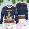 Denver Broncos Christmas Simpson Personalize Ugly Sweater - Narides