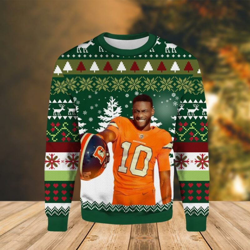 Denver Broncos Players Christmas Limited Ugly Sweater - Narides