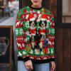 Bernese Mountain Dog Family Ugly Christmas Sweater