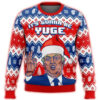 Trump It's Gunna Be Yuge Christmas Sweater - Unisex Funny Winter Holiday Ugly Christmas Sweater