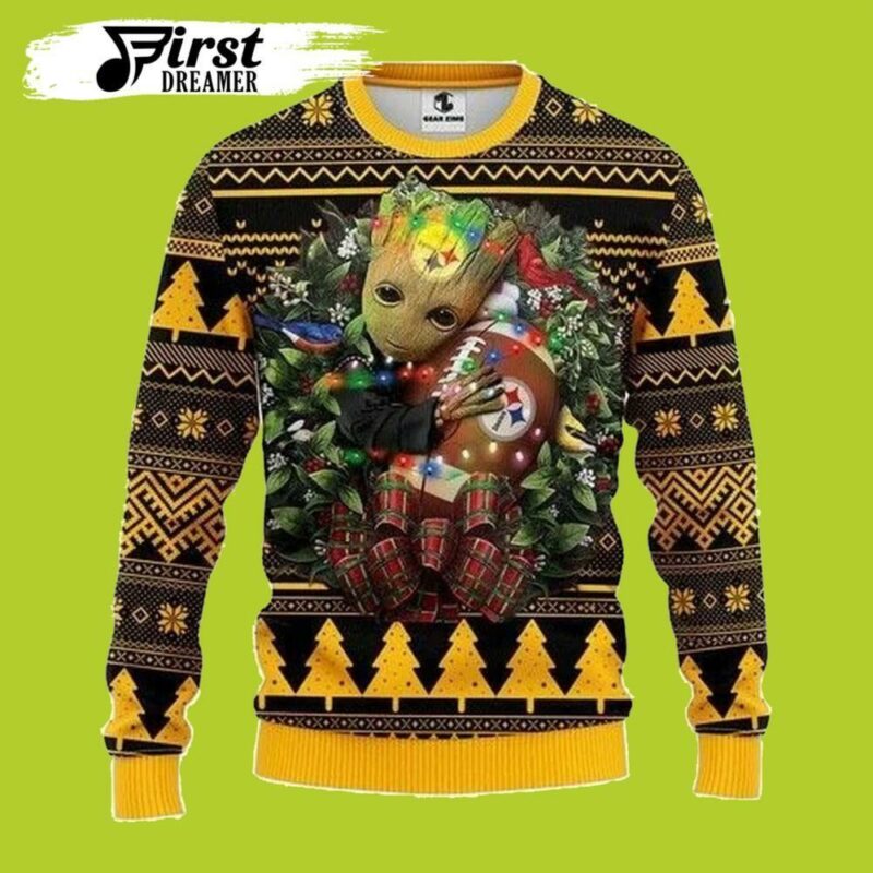 Grateful Dead Sweatshirt Knitted Green Bay Packers Christmas Awesome Ugly Sweater - Narides