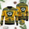 Green Bay Packers Football Team Logo Personalized Christmas Limited Ugly Sweater - Narides