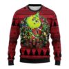 Grinch Hug Atlanta Falcons Nfl Christmas Limited Ugly Sweater - Narides