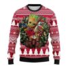 Groot Hug Arizona Cardinals Christmas Limited Ugly Sweater - Narides