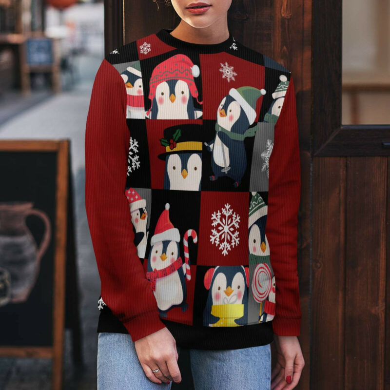 Cute Penguin Ugly Christmas Sweater