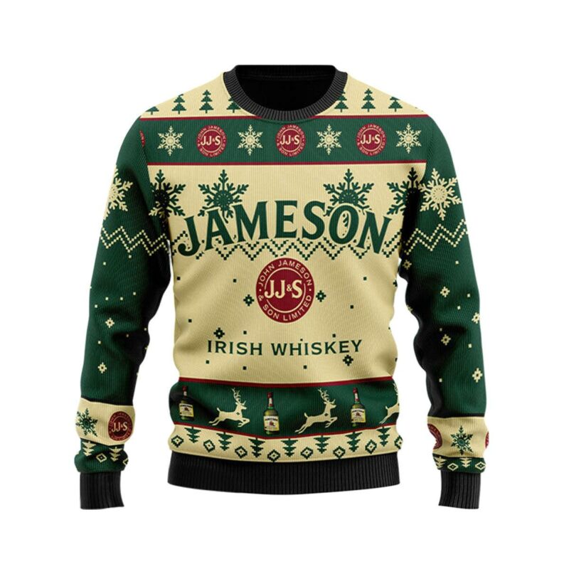 Jameson Irish Whiskey Ugly Sweater