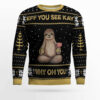 Sloth Eff You See Kay Why Oh You Ugly Christmas Sweater