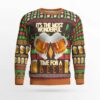 Time for a Beer Ugly Christmas Sweater