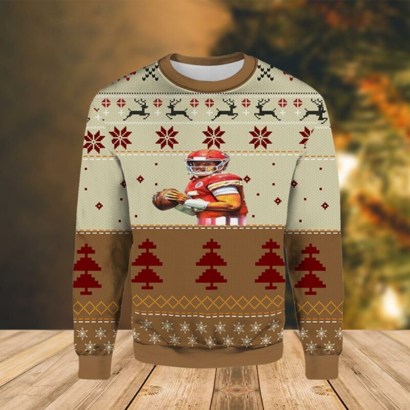 Kansas City Chiefs Patrick Mahomes Christmas Limited Ugly Sweater - Narides