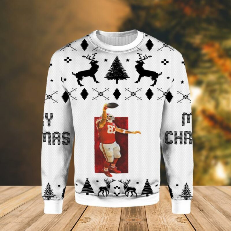 Kansas City Chiefs Te Travis Kelce Limited Ugly Sweater - Narides