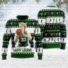 Larry Bird Basketball Christmas Ugly Sweater - Narides