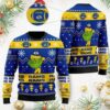 Los Angeles Rams American Nfl Football Team Logo Cute Grinch Christmas Limited Ugly Sweater - Narides