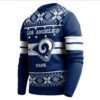 Los Angeles Rams Mens Nfl Foco Lightup Christmas Awesome Ugly Sweater - Narides