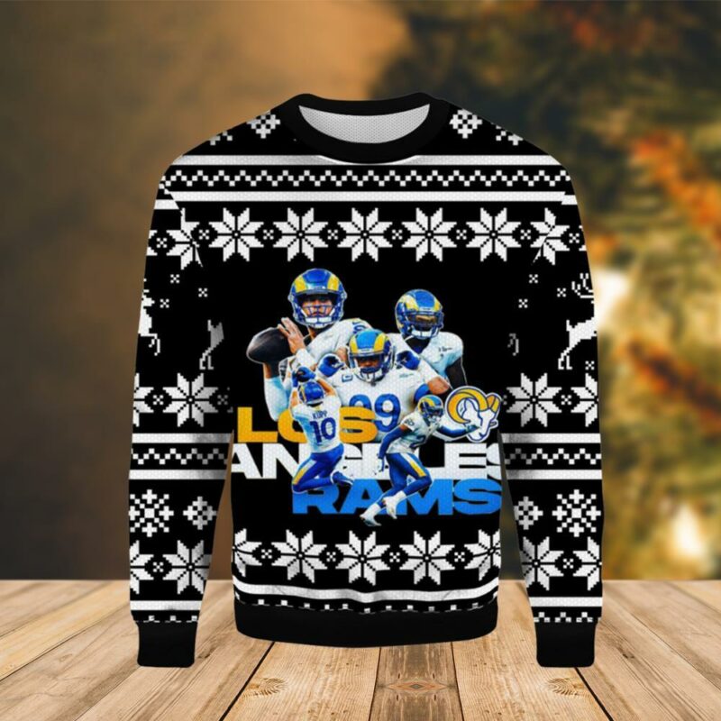 Los Angeles Rams Winning Team Christmas Awesome Ugly Sweater - Narides