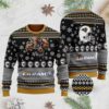 Los Angeles Rams With Rampage The Mascot Christmas Ugly Sweater - Narides