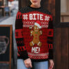 Christmas Bite Me Ugly Christmas Sweater