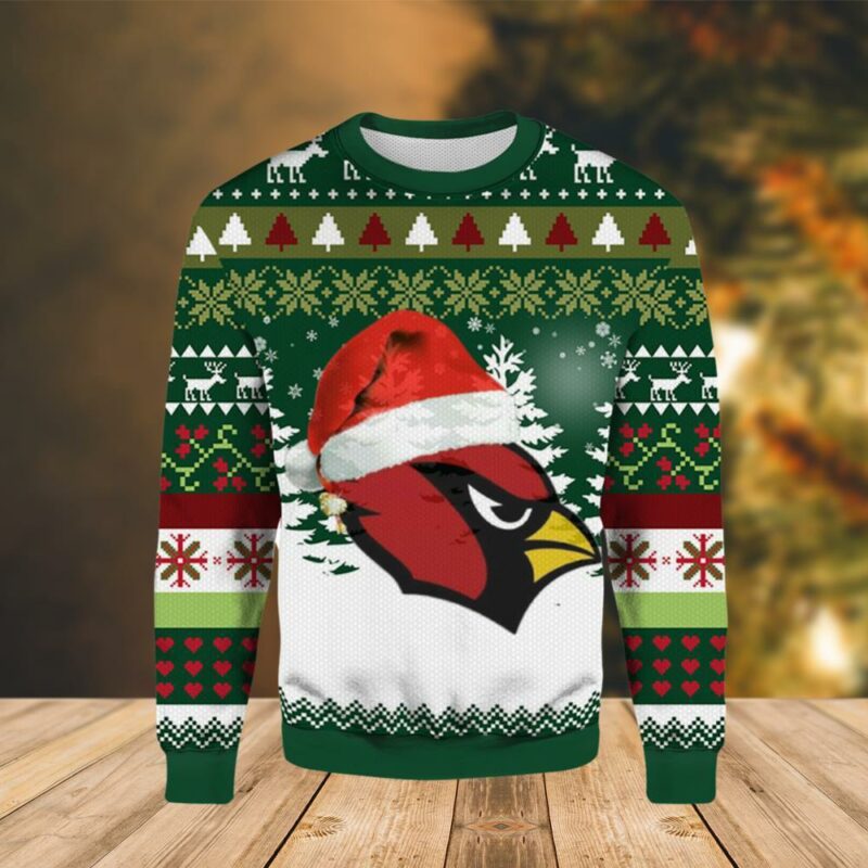 Merry Christmas Birdgang Arizona Cardinals Ugly Sweater - Narides