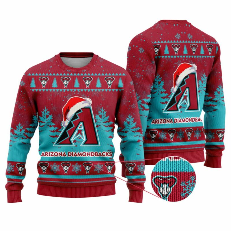 MLB Arizona Diamondbacks Special Christmas Ugly Sweater - Narides