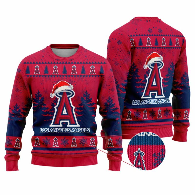 MLB Los Angeles Angels Special Christmas Ugly Sweater - Narides