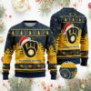 MLB Milwaukee Brewers Special Christmas Ugly Sweater - Narides