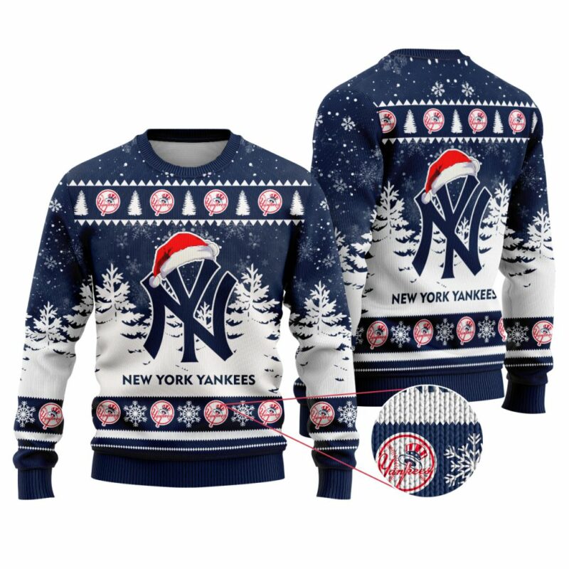 MLB New York Yankees Special Christmas Ugly Sweater - Narides