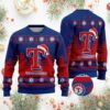 MLB Texas Rangers Special Christmas Ugly Sweater - Narides