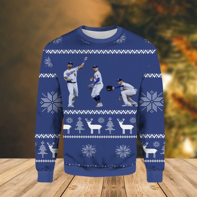 Mookie Freddie And David Dodgers Limited Ugly Sweater - Narides