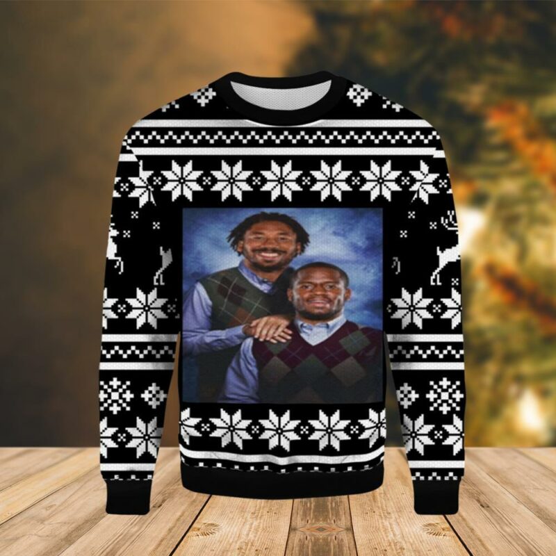 Myles Garrett Nick Chubb Cleveland Browns Funny Awesome Ugly Sweater - Narides