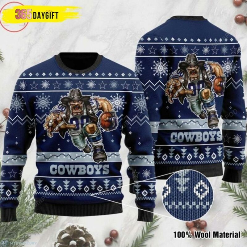 Nfl Cowboys Dallas Christmas Vintage Limited Ugly Sweater - Narides