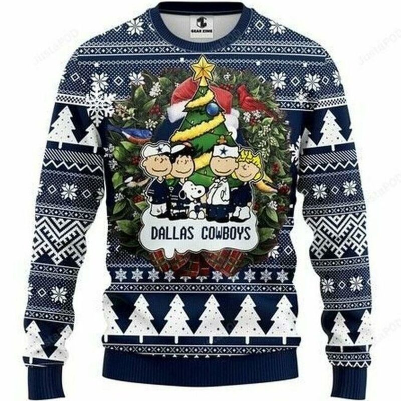 Nfl Dallas Cowboys Christmas Ugly Sweater - Narides