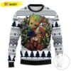 Nfl Dallas Cowboys Groot Hug Christmas Dallas Cowboys Christmas Awesome Ugly Sweater - Narides