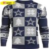 Nfl Patches Style Dallas Cowboys Christmas Limited Ugly Sweater - Narides