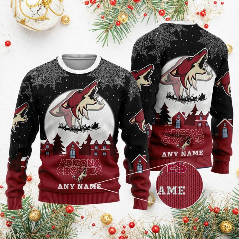 NHL Arizona Coyotes Special Christmas Ugly Sweater - Narides