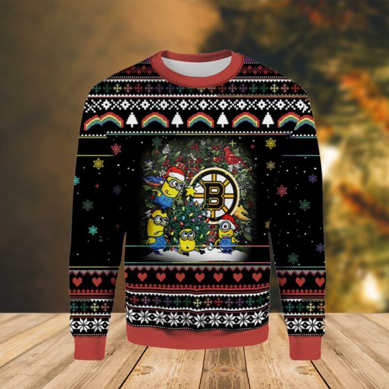 Nhl Boston Bruins Funny Grinch Christmas Limited Ugly Sweater - Narides