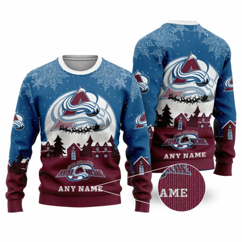 NHL Colorado Avalanche Special Christmas Ugly Sweater - Narides