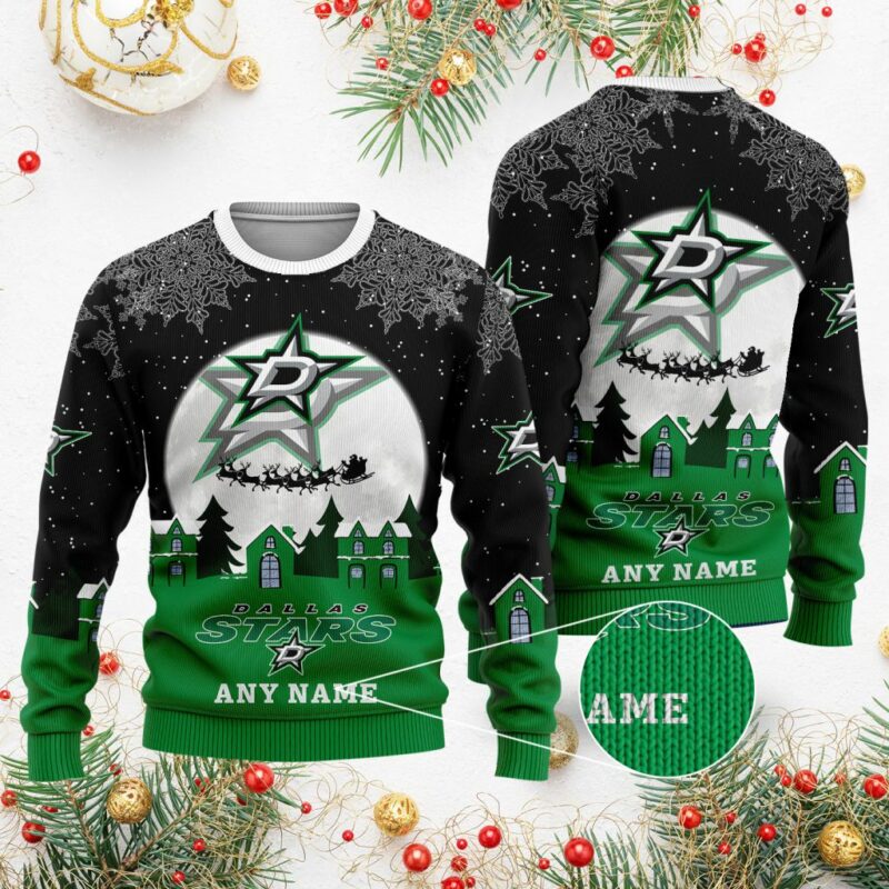 NHL Dallas Stars Special Christmas Ugly Sweater - Narides